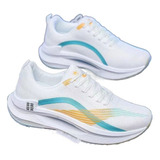 Tenis Air M606 Knit Para Correr Mujer Originales Blancos