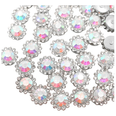 100pzs Pedreria Para Ropa Coser Cristal Pulseras Bisuteria | MercadoLibre
