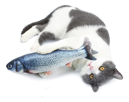 Juguete Pescado Que Se Mueve Para Gatos