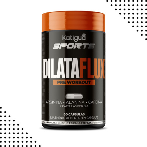 Dilataflux Sports 60caps 500mg Treino Vasodilatador