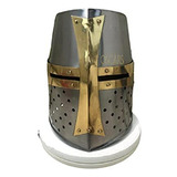 Arma Y Armadura - Oscar Handicraft Casco Medieval Cruzado | 