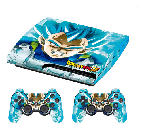 Skin Vegeta Super Saiyan Blue Para Ps3 Slim