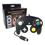 Controle Clássico Compatível Nintendo Wii/u Game Cube Preto