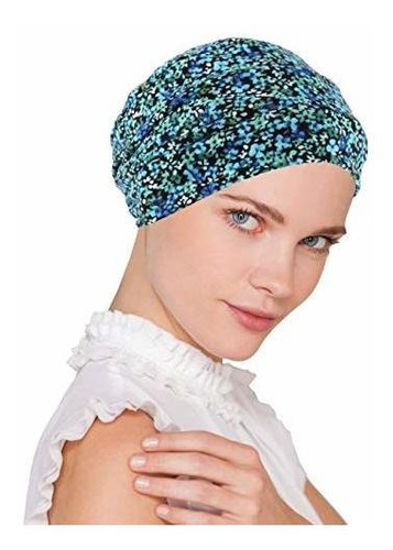 Gorro Suave Estampado Para Mujeres Con Cáncer.