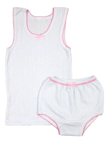 Set Camiseta Y Pantaleta Calzón Niña Juvenil T-14/16 (6pzs)