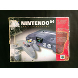 Caja De Nintendo 64 Negro