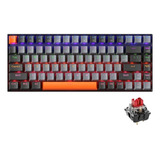 Teclado Gamer Machenike K500a Com Fio Switch Red