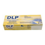 Aguja Dental Dlp 27 G Larga C/100 Capacidad En Volumen 1 Cc