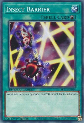 Insect Barrier (sbc1-end14) Yu-gi-oh!