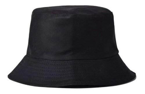 Gorros Bucket Hat Para Hombre Sombrero De Pescador Negro