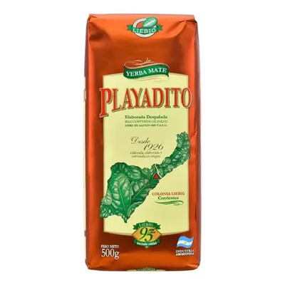 Yerba Playadito Despalada Bajo Polvo 500g Sin Tacc | MercadoLibre