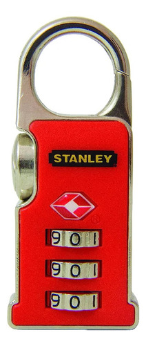 Candado Stanley Tsa Para Viajes Travelmax 30 Mm Combinación