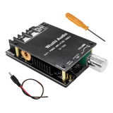 Placa Amplificadora Digital Zk-1002 Con Cable Tpa3116d2 100w