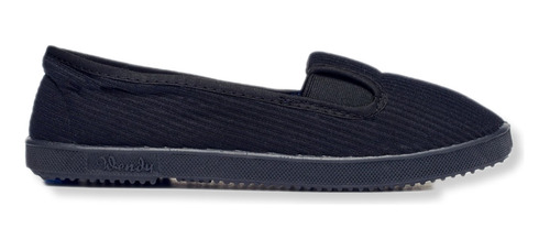 Tenis Mujer Dama Comodos Económicos Casual Negro Slip-on