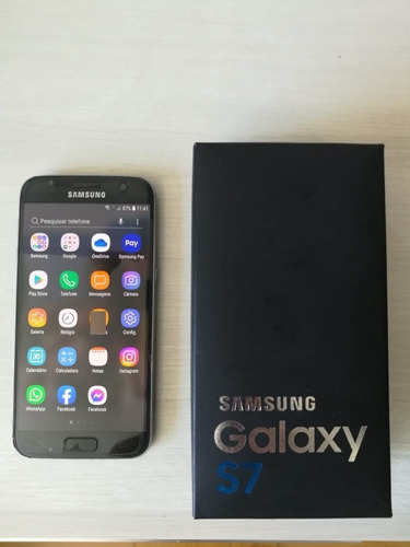 Celular Samsung Galaxy S7 32gb 4gb Ram Preto