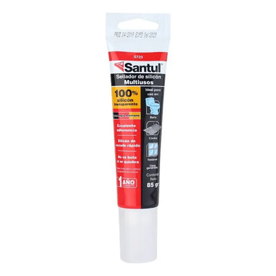 Sellador 100% Silicon 85gr Transparente | MercadoLibre
