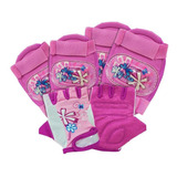 Set De Rodilleras C/guantes Infantil Niña