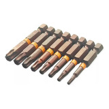 Puntas Destornillador Magneticas 50mm Torx 8pcs 