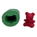 Molde Forma Silicone Sabonete Vela Urso Ursinho