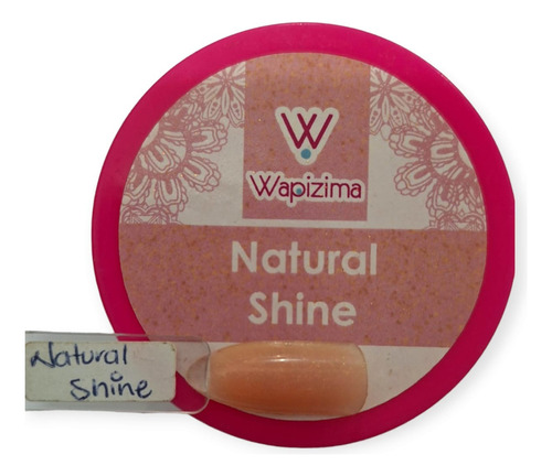 Acrilico Cover 2oz, Wapizima Tono Color Natural Shine