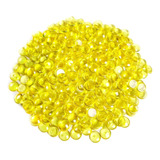 670 Pcs Amarillo Acrílico Plano Gemas Decorativas Conf...