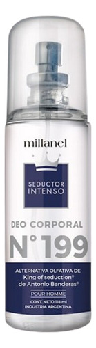 Millanel Nº 199 Seductor  - Deo Corporal Masculino 118 Ml.