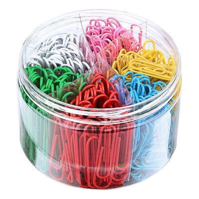 / 500 Porta Clips Magnético Colores Organizador De .