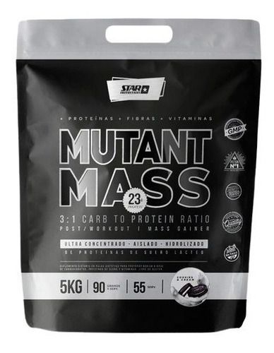 Mutant Mass 5 Kg Star Nutrition Ganador De Peso Óxido Nítrico
