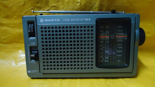 Rádio Sanyo Rp - 7160- N2, Tudo Ok, Mineirinho-cps