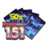 Pokémon Live Lote De 50 Códigos Coleção 151