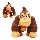 Boneco Donkey Kong Macado Super Mario Bros Action Figure
