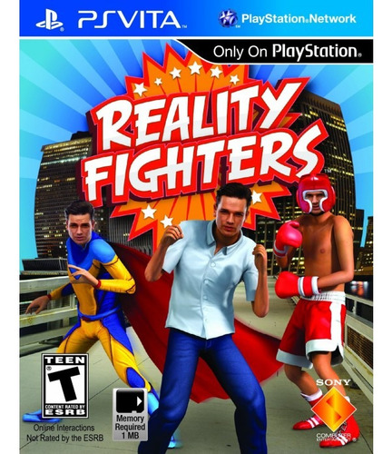 Jogo Reality Fighters Original E Lacrado Para Psvita