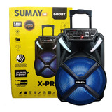 Caixa De Som Portátil Bluetooth Sumay Sm-cap22 Bivolt