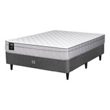 Hot Sale Box Base Sommier Sealy Carbon Grey Nuevo 1.40x1.90