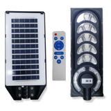 Foco Solar Led 400w Sensor Control Soporte Poste Luminaria