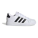 adidas Grand Court 2.0 K Tenis Blanco De Niño Lifestyle