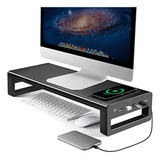 Soporte De Monitor Inalámbrico Y Usb 3.0 Con Almacenamiento 