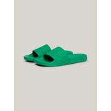 Chanclas Verde Th Monogram De Mujer Tommy Hilfiger