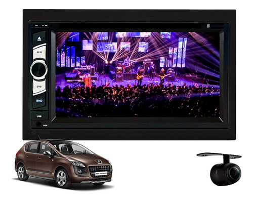 Central Multimídia Dvd Peugeot 3008 Tv 2011 2012 2013