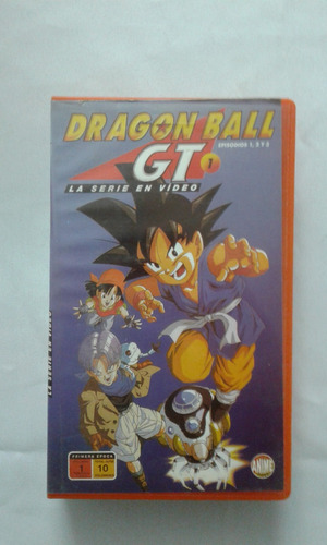 Vhs Dragon Ball Gt (serie De Anime Japones)