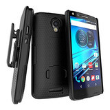 Estuche Droid Turbo 2 Con Cinturon Estuche Rigido Con Cubi