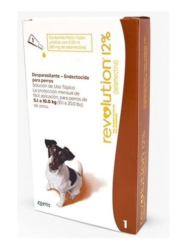 Revolution Desparasitante Perros 5,1 - 10 Kg