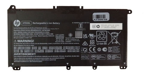 Bateria Hp 15-cw0003 Ht03xl 14-ce 14-cf 14-cm 14-ck Original