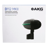 Microfone Akg D112 Mk2 Legítimo Profissional Bumbo Bateria 