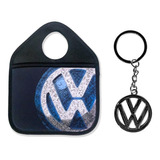 Llavero Volkswagen Logo Metalico + Bolsa Residuo