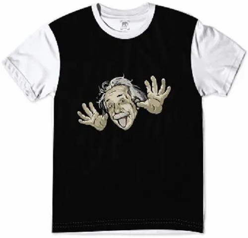 Camiseta Plus Size Albert Einstein Físico G1 A G6