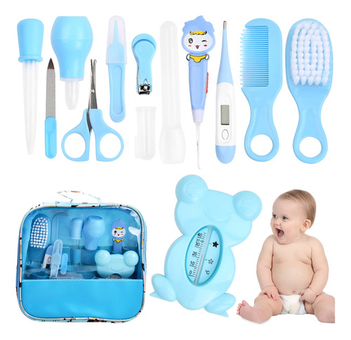 Kit De 13pzs Cuidado Higiene Para Bebés Recien Nacido