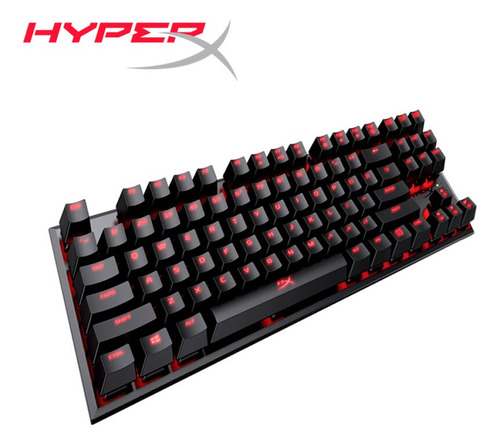 Teclado Gamer Hyperx Alloy Fps Pro Cherry Mx Red Inglés Us 