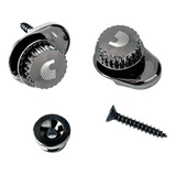 Daddario Pw-sls-01 Straplocks Candados Para Guitarra Y Bajo