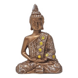 Buda Hindu Tibetano Tailandês Chakras Estátua Dourado Egito